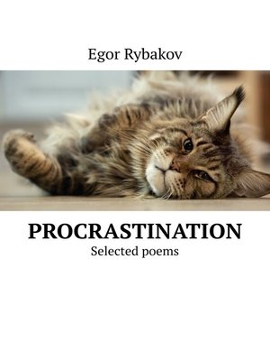 cover image of Procrastination. Selected poems